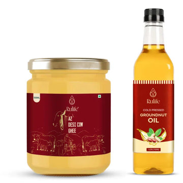 A2 Desi Cow Ghee & Groundnut Oil