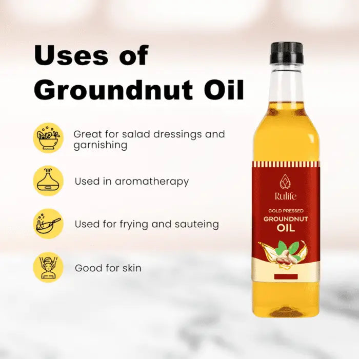 Cold Pressed Groundnut Oil