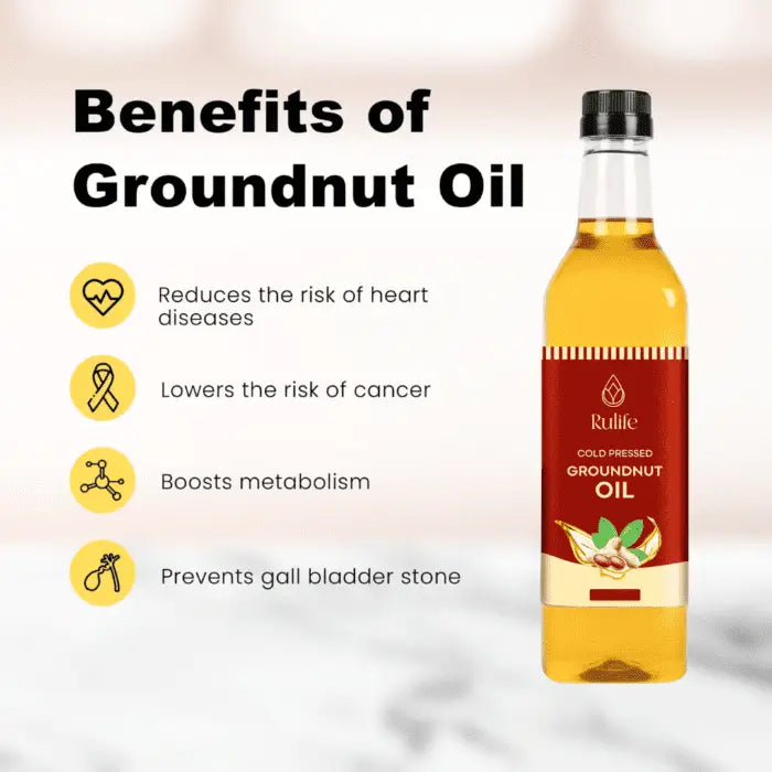 Cold Pressed Groundnut Oil