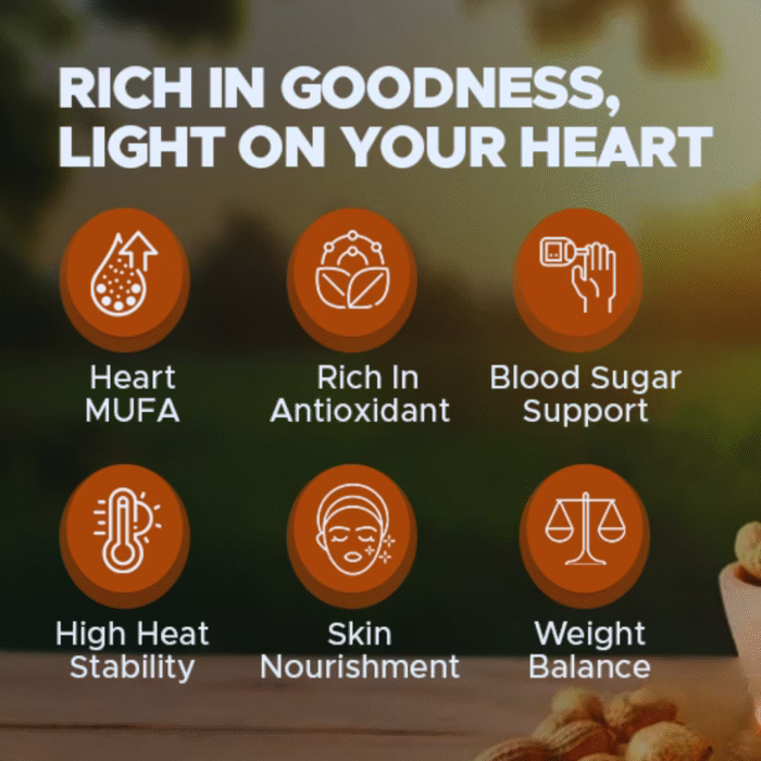 Cold Pressed Groundnut Oil