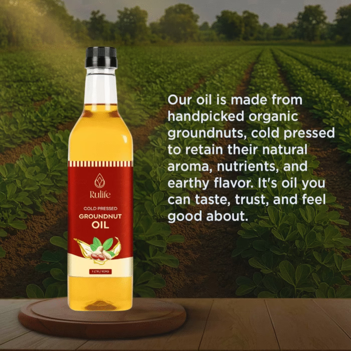Cold Pressed Groundnut Oil