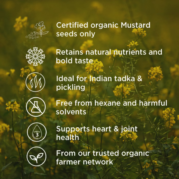 Cold Pressed Mustard Oil