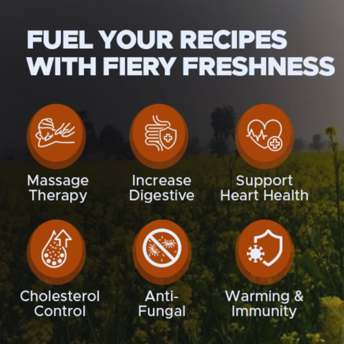 Cold Pressed Mustard Oil