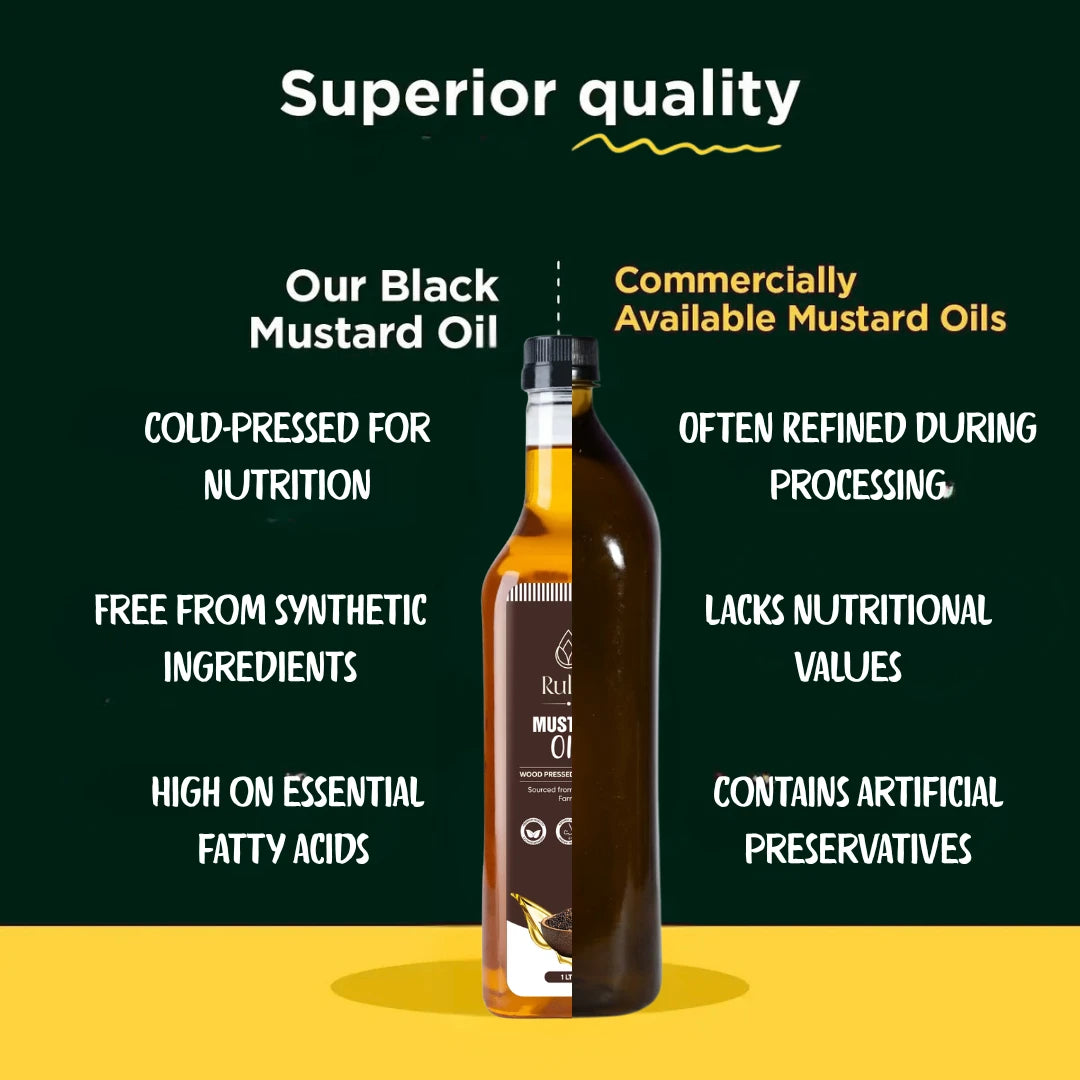 Cold Pressed Mustard Oil