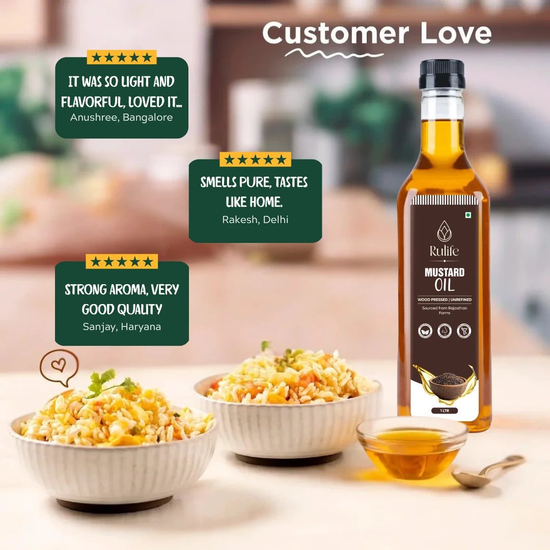 Cold Pressed Mustard Oil