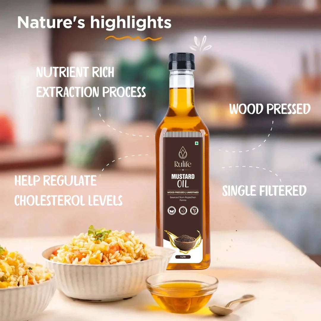 Cold Pressed Mustard Oil